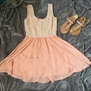 Silky Blush Dress
